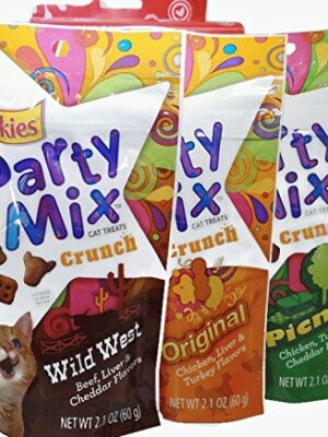 Friskies Cat Treat Party Mix Love Pack
