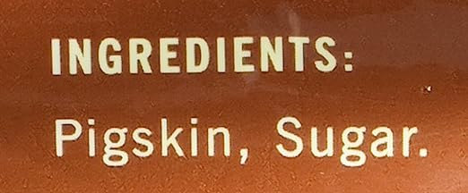 Pork Chomps Baked Pork Skin Dog Chews, 18 Count