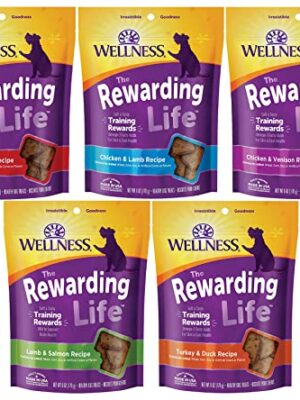 Wellness Wellbites Soft & Chewy Variety Pack (5 flavors, 6 ounce bags)