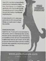 Pork Chomps Roasted Pressed Dog Chew, 7-inch Bone, 1 Count