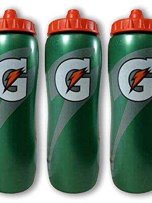 Gatorade 32oz Squeeze Water Bottles (3)