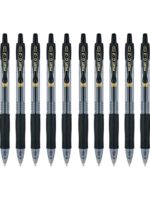 Pilot G2 Retractable Gel Ink Roller Ball Pens, Bold Point Black