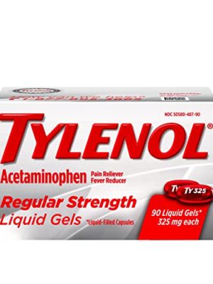 Tylenol Regular Strength Liquid Gels with 325 mg