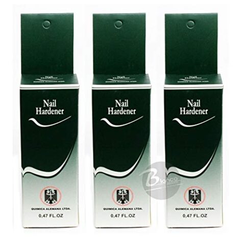 Quimica Alemana Nail Hardener 3 Bottles
