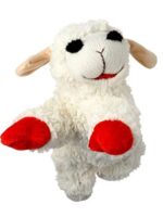 Multi Pet Lamb Chop Dog Toy, 10in [2-Pack], Small, Medium, Large Breeds