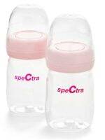 Spectra Wide Neck Baby Bottles, 2-Pack