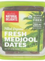 BARD VALLEY Organic Pitted Fresh Medjool Dates, 12 OZ