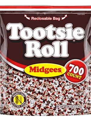 Tootsie Roll Chocolatey Twist Midgees Resealable Standup Bag