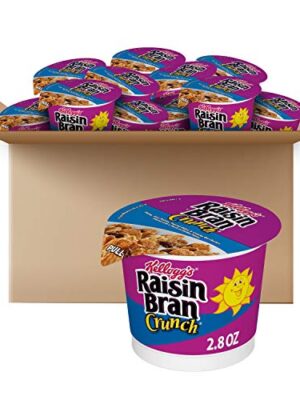 Kellogg's Raisin Bran Crunch Breakfast Cereal Cups