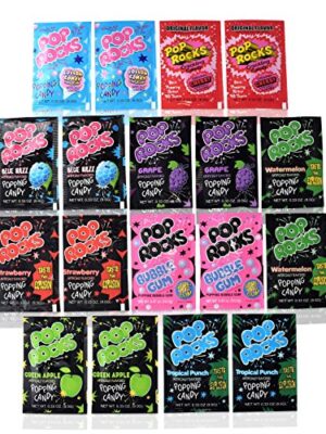 Pop Rocks Pack - 9-Flavor Variety-18 Piece