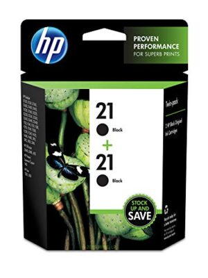 HP 21 | 2 Ink Cartridges | Black | C9351AN