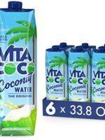 Vita Coco Coconut Water Original, 202.8 Fl Oz(Pack of 6)