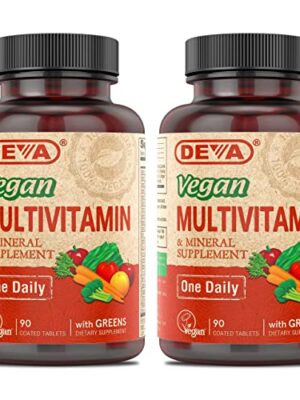 Deva Vegan Multivitamin & Mineral Supplement