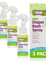 Boogie Bottoms Diaper Rash Spray, 3-Pack