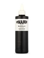 Dynamic Black Tattoo Ink, 8oz Bottle
