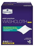Simply Right Member's Mark Adult Wash-Cloths, 240 Count