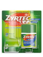 Zyrtec 24 Hour Allergy Relief Tablets, 10 mg Cetirizine