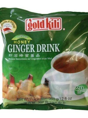 Ginger Drink Gold Kili 40 Sachets Packed in 2 Bags, 12.6 oz (With Honey)