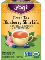 Yogi Tea - Green Tea Blueberry Slim Life (6 Pack) - Contains Caffeine