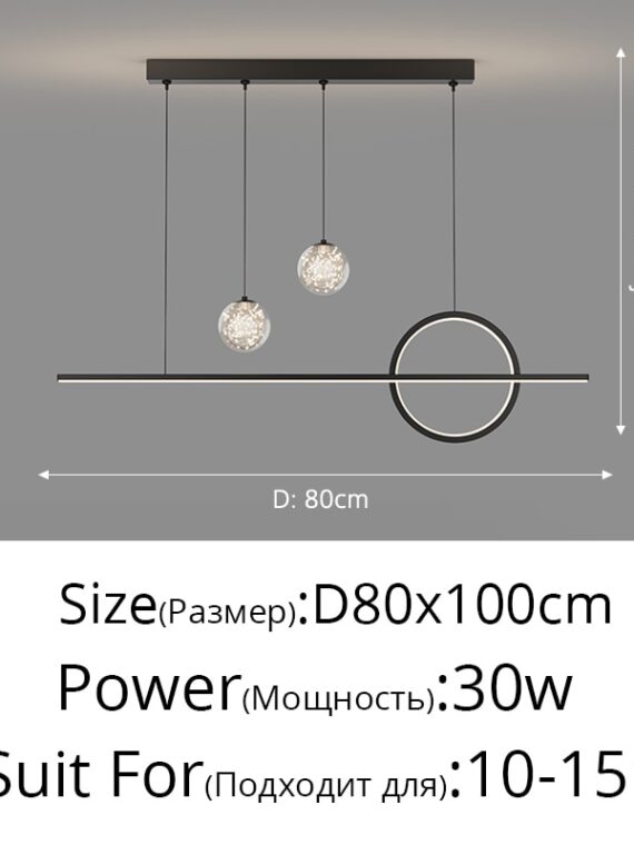 Nordic LED Pendant Lights Dining Table