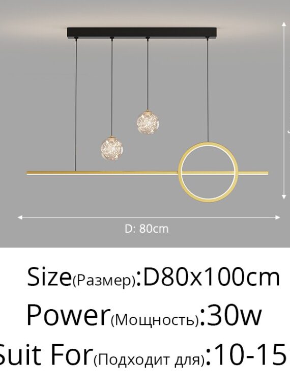 Nordic LED Pendant Lights Dining Table