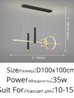 Nordic LED Pendant Lights Dining Table