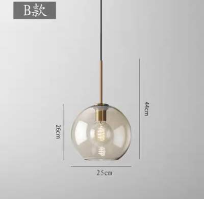 Modern Pendant Light Nordic LOFT Glass