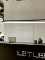 Black/White Simple Led Pendant Lamps