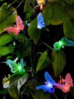 Garden Solar Lamp Butterfly String Lights