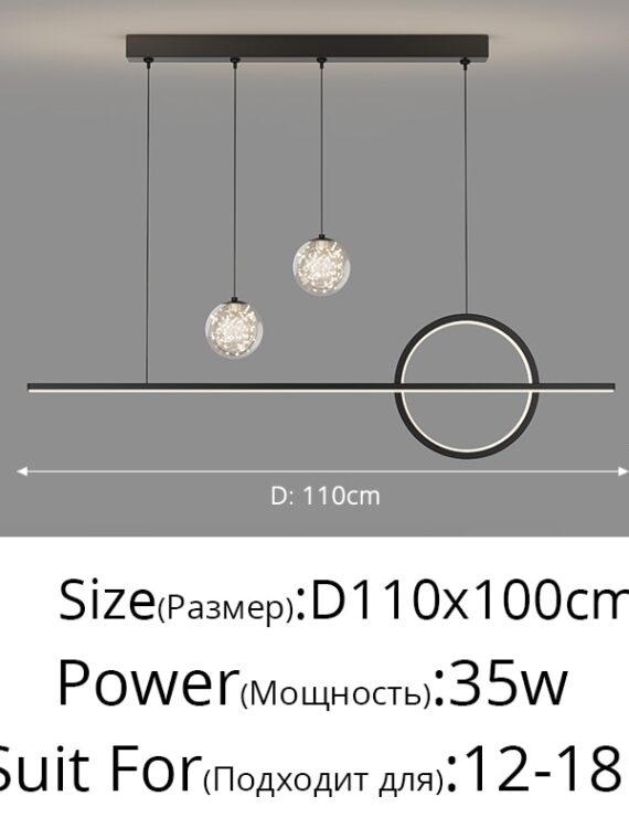 Nordic LED Pendant Lights Dining Table