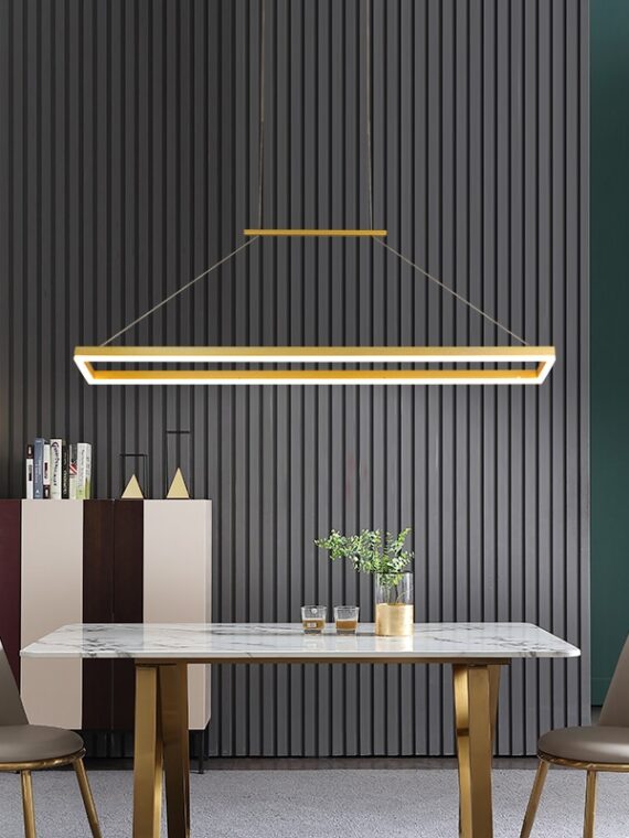 Gold/Coffee Minimalism hanging