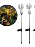 Solar Angel Lights Outdoor Garden Decoration