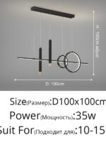 Nordic LED Pendant Lights Dining Table