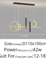 Nordic LED Pendant Lights Dining Table