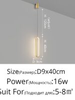 Nordic LED Pendant Lights Dining Table