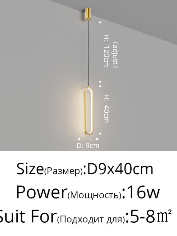 Nordic LED Pendant Lights Dining Table