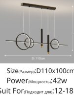 Nordic LED Pendant Lights Dining Table