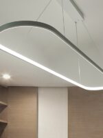 Black/White Simple Led Pendant Lamps