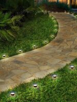 LED Solar Powered Garden Ground Light 10-in-1