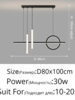 Nordic LED Pendant Lights Dining Table