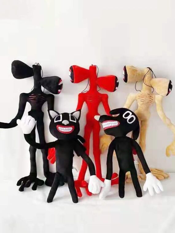 Hot Game Siren Head Plush Toy Cartoon Cat&Dog