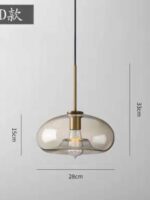 Modern Pendant Light Nordic LOFT Glass