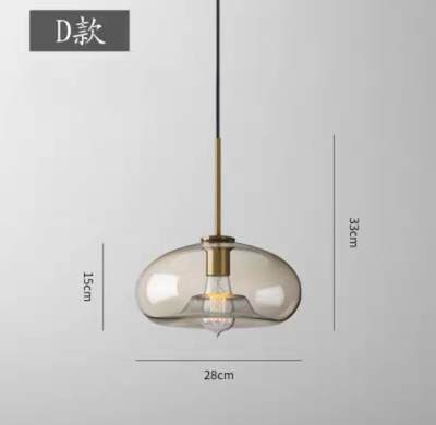 Modern Pendant Light Nordic LOFT Glass