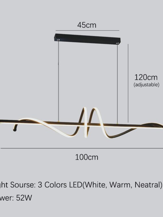 LED Chandelier for Dining Room/Study