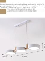 Nordic Wood Kitchen Pendant Lights