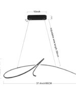 Modern LED Chandelier for Living Room