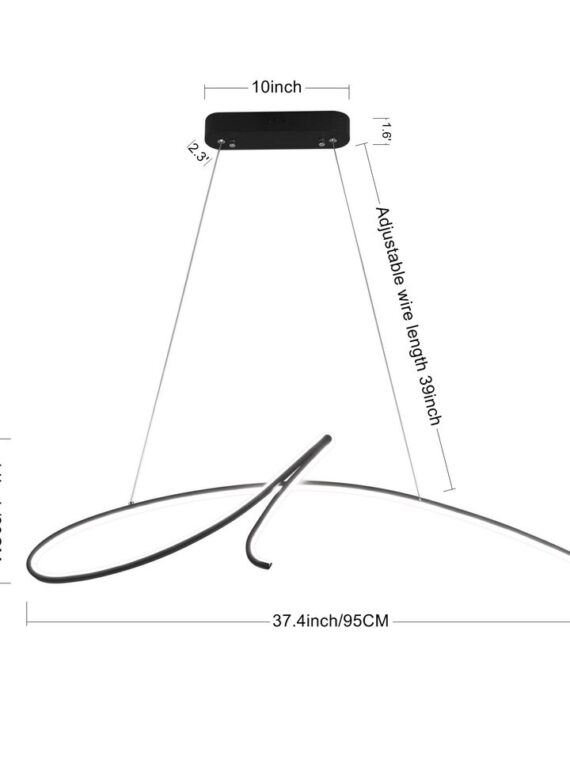 Modern LED Chandelier for Living Room