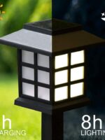 Outdoor LED Solar Lights Waterproof Lawn Lamps