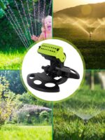 16 Holes Garden Sprinkler 180° Rotating