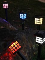 Outdoor LED Solar Lights Waterproof Lawn Lamps